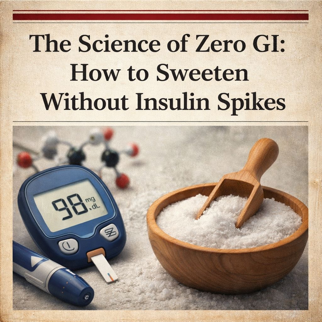 The Science of Zero GI: How to Sweeten Without Insulin Spikes
