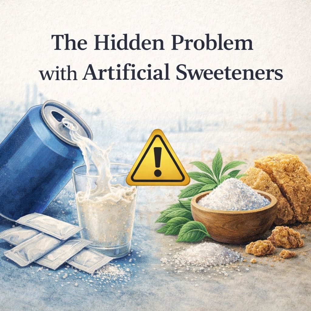 The Hidden Problem with Artificial Sweeteners