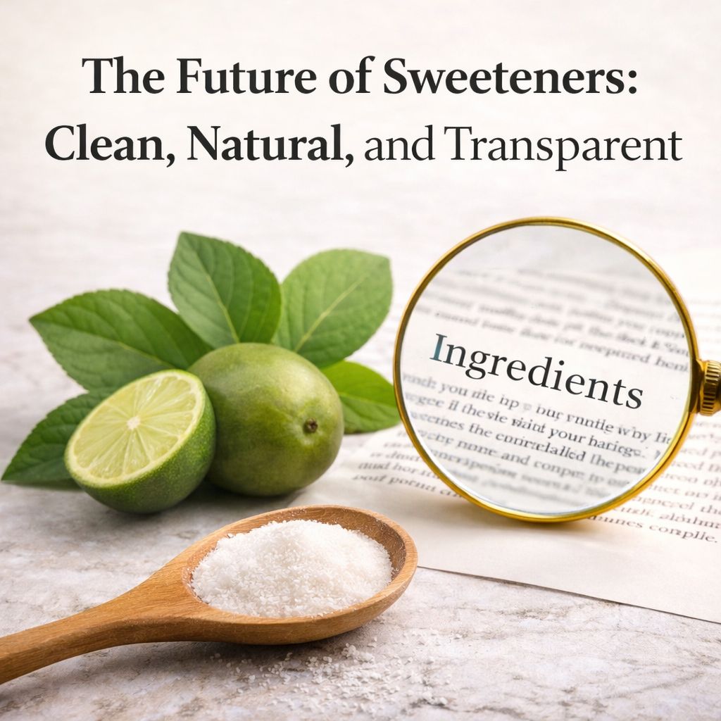 The Future of Sweeteners: Clean, Natural, and Transparent